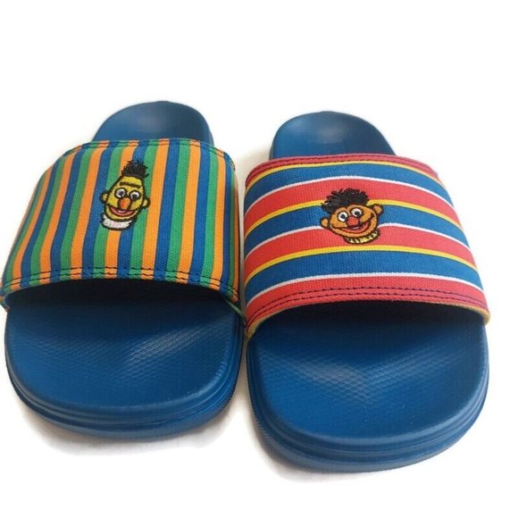 VANS X Sesame Street Ernie and Bert La Costa Slide On Sandal Mens Size 5 Slide - Picture 7 of 10